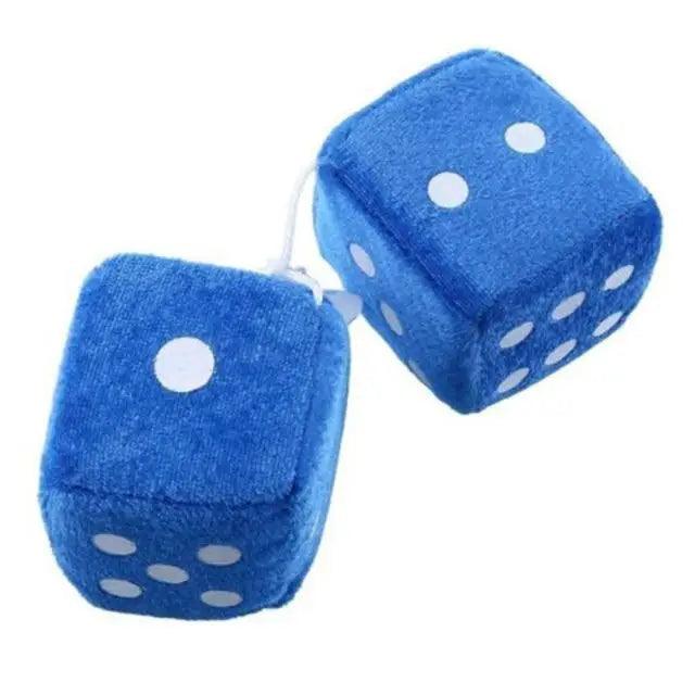 Retro Colorful Car Dice Rear View Mirror Hanging Decoration For Cars Excellent Unique Design Gift For Men