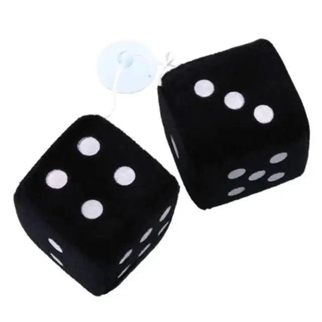 Retro Colorful Car Dice Rear View Mirror Hanging Decoration For Cars Excellent Unique Design Gift For Men